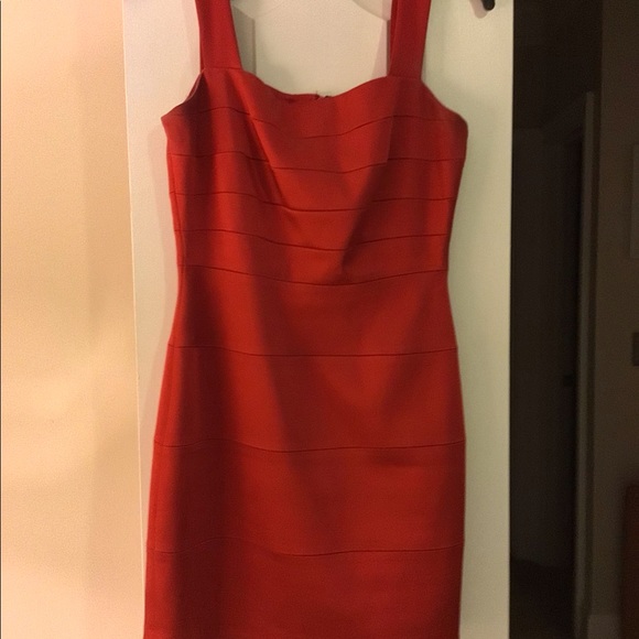Cache Red Dress! Size 4 - Picture 5 of 11